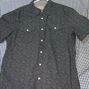 Jachs New York short sleeve button down